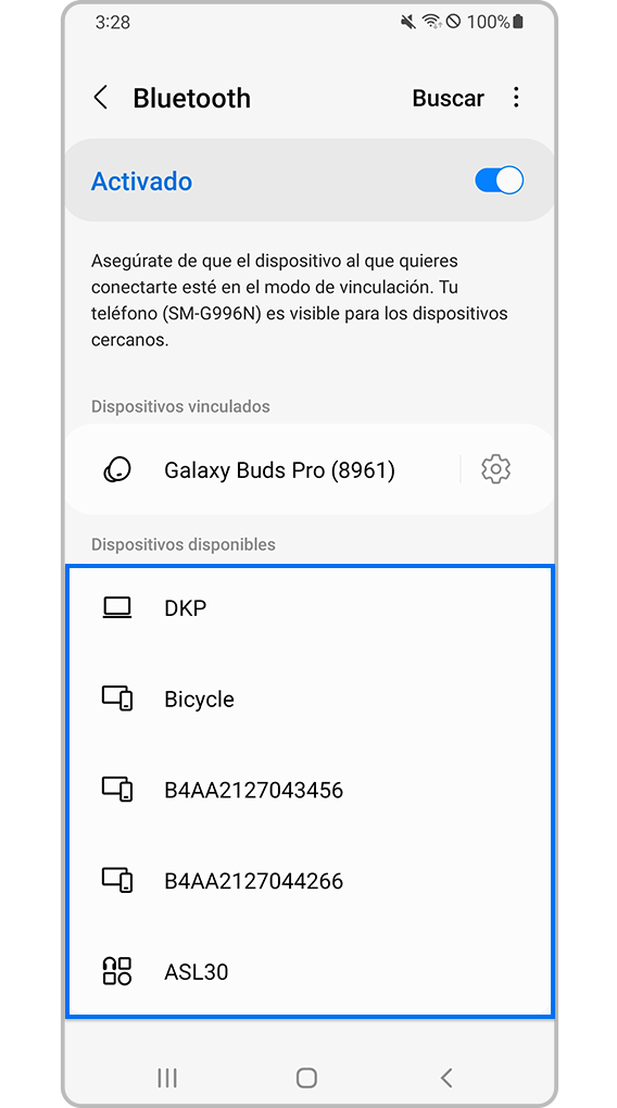 reparación de dispositivo bluetooth paso 6