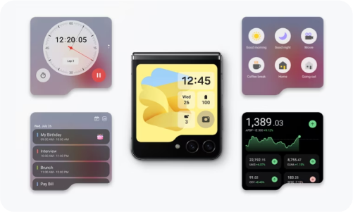 Personalising the widgets on your Flex Window to suit your needs