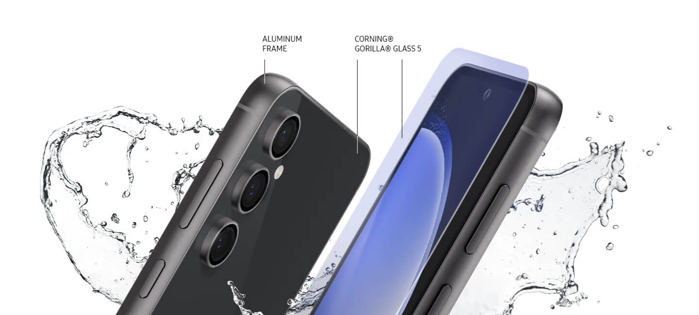 aluminium frame and corning gorilla glass 5