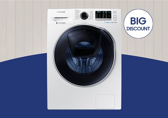 7 kg Washer 5 kg Dryer Front Load Combo