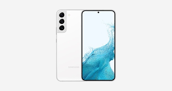 Galaxy S22+ in Phantom White