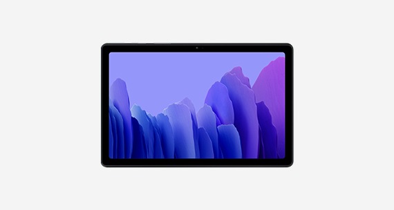 Galaxy Tab A7 LTE in Dark Gray color