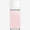 10.8 cu.ft. Bespoke Refrigerator TMF AI Energy Clean White + Clean Pink