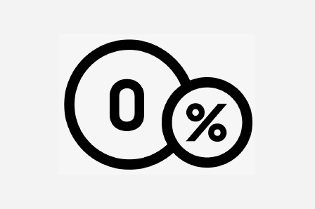 Initial installment starting from 0%