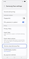 Tapping devices using Samsung Pass
