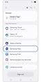 Selecting Samsung Pass