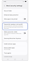 Selecting Passwords, passkeys, and autofill
