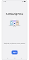 Tapping the Sign in button