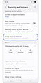 Selecting More security settings