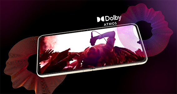Galaxy Z Flip3 5G new feature dolby atmos