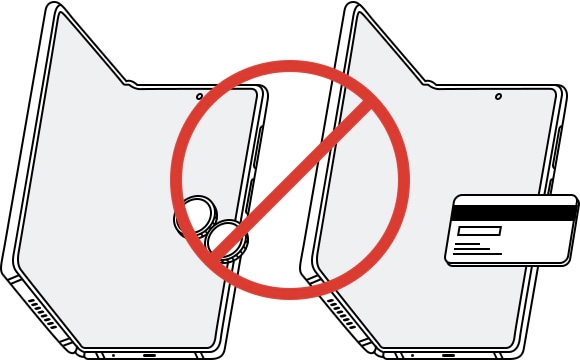 Do not place any objects