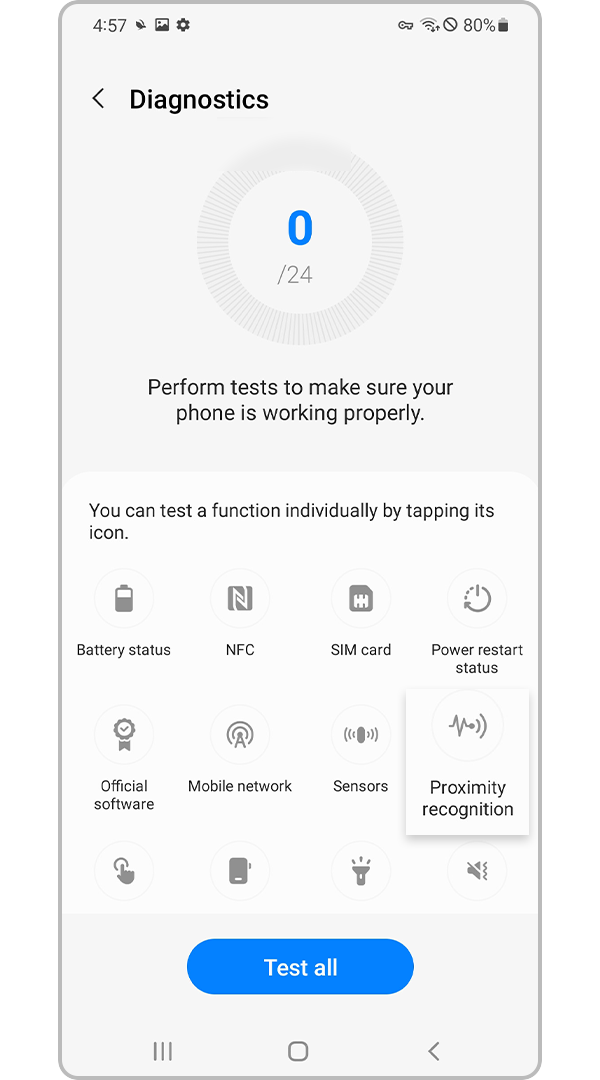 proximity recognition
