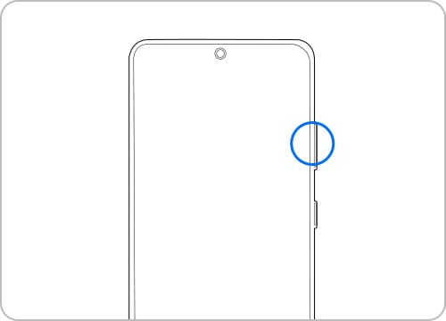 press volume key