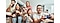With a big screen TV which is the best size tv for gaming, a group of friends is having fun while playing a game on a game console.