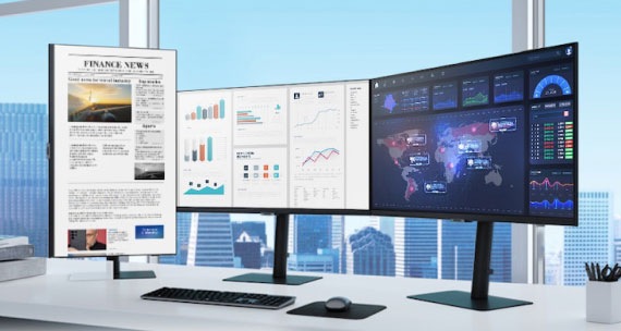 Smart monitor powered by AI