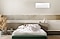 A person sleeps peacefully in a bedroom, lying under a Samsung windfree wall-mounted air conditioner.