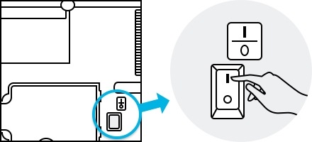 turn the emergency switch on
