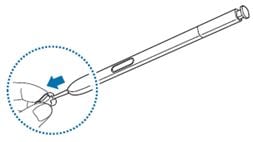 Galaxy Note5: How to replace the S-pen nib?