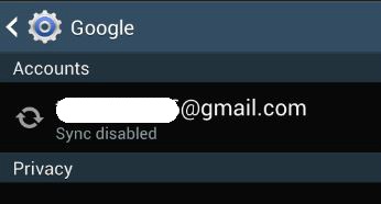 How do I save and sync my contacts with Google in Galaxy S4?