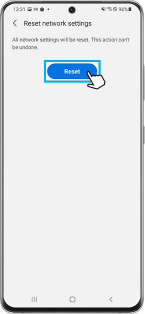 reset network settings step3