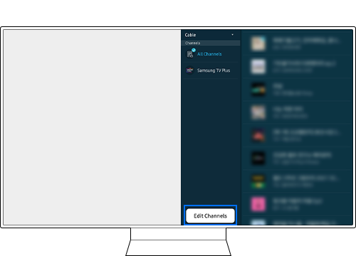Step 2 Select Edit Channels