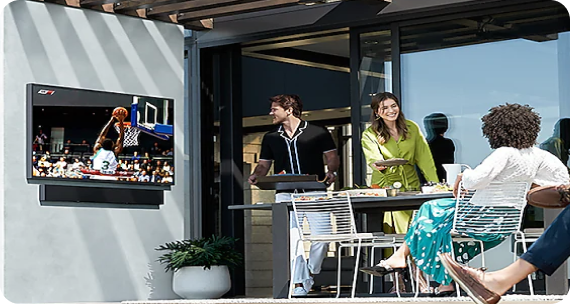 Poznaj telewizor QLED The Terrace Samsung dostępny w ofercie dla deweloperów