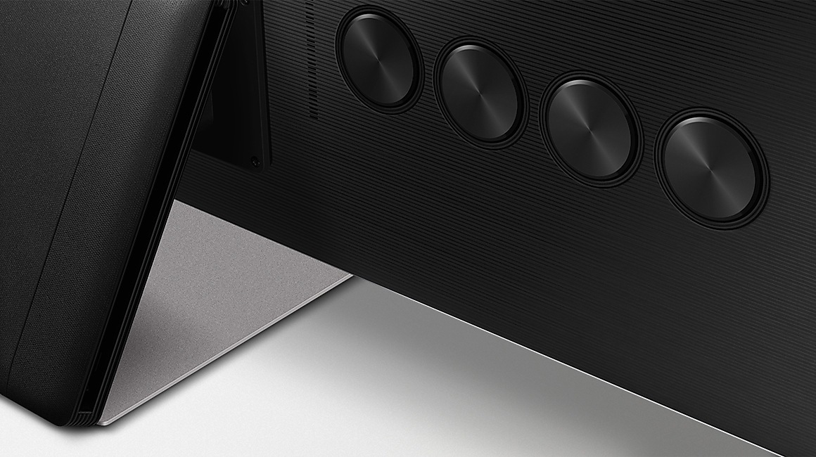 Czarny soundbar za 1 zł w promocji z wybranym telewizorem Samsung