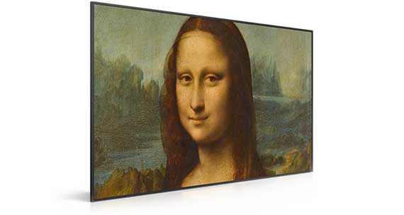 Sprawdź telewizor Samsung The Frame 85 cali - telewizor jak obraz w ozdobnej ramie.