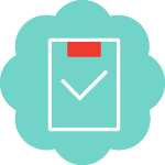 Ikona wypełnionego formularza