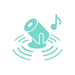 Ikona The Freestyle oraz nuty i fal dźwiękowych rozchodzących się od urządzenia