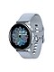 Product shot of a Galaxy Watch Active2 , the time on the watch's face says 10:08am and the date says Mon, Aug 05