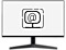 Monitor z ikoną @ na ekranie - by zarejestrować się w konkursie wejdź na stronę Samsung Account