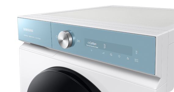Poznaj pralki i suszarki AI Control Samsung dostępne w ofercie dla deweloperów