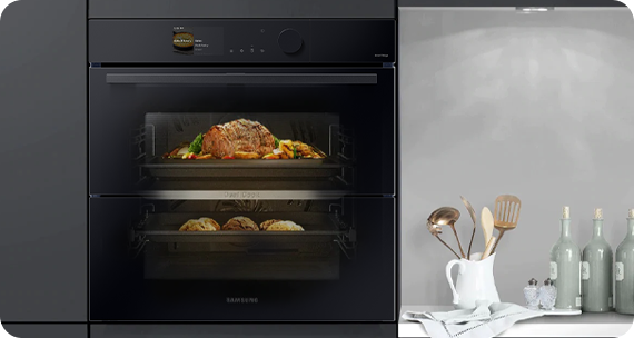 Poznaj piekarniki Dual Cook™ Samsung dostępne w ofercie dla deweloperów