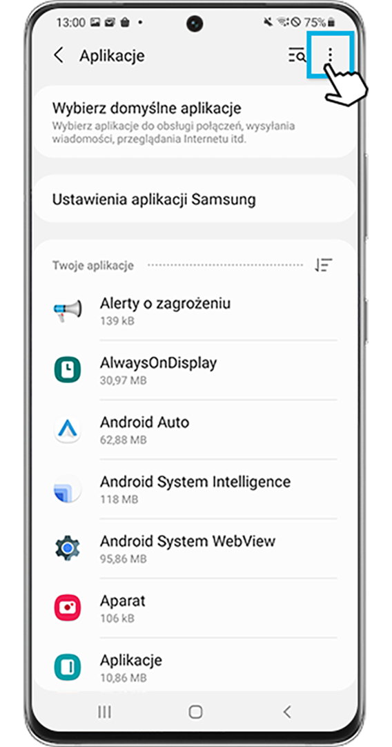 Pojedinačna optimizacija za manju potrošnju baterije – 2. korak