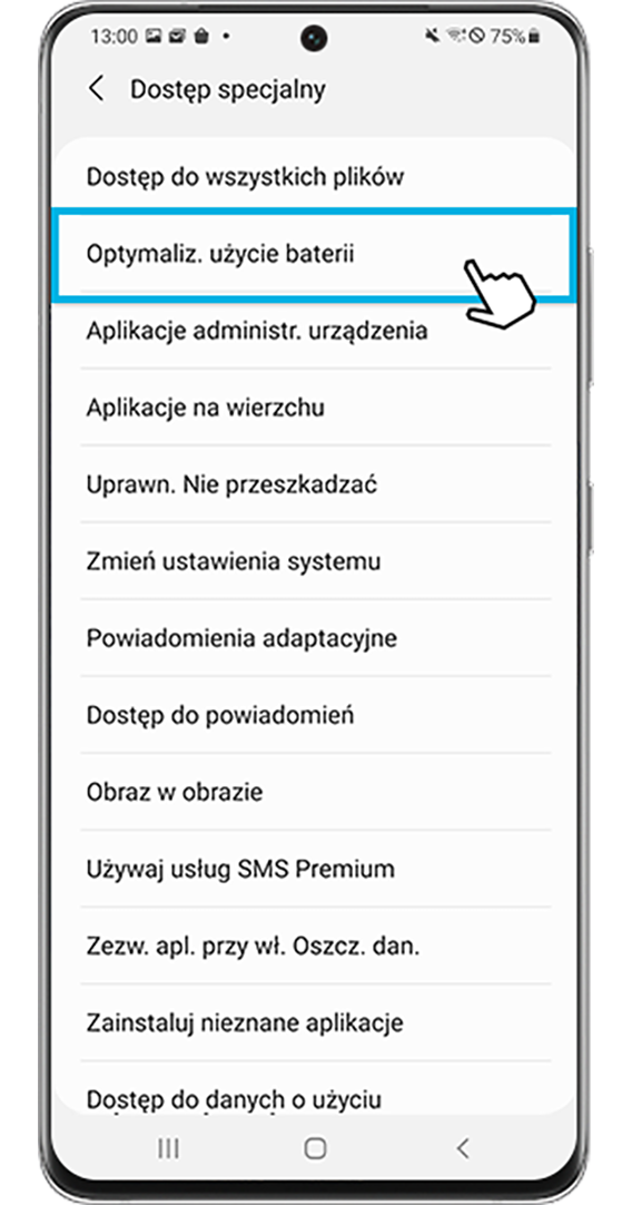 Pojedinačna optimizacija za manju potrošnju baterije – 4. korak