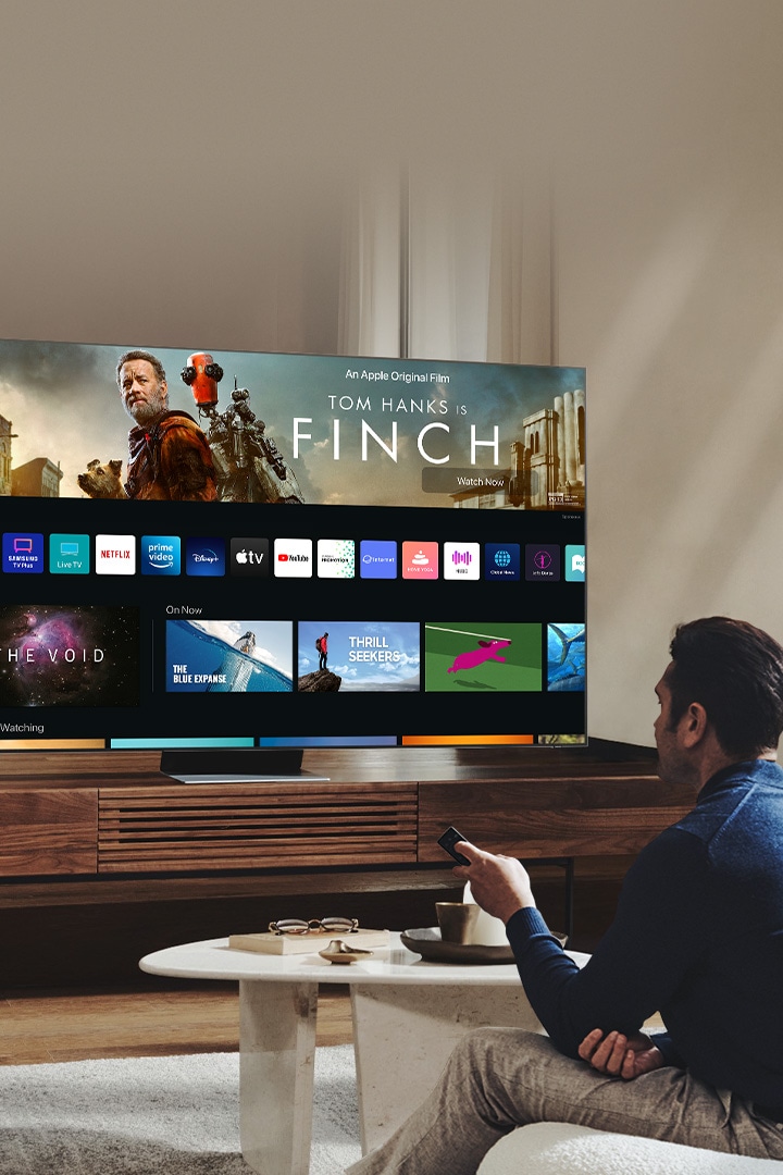 Nowy Smart TV w telewizorach Samsung Neo QLED - rozrywka w Twoim domu.