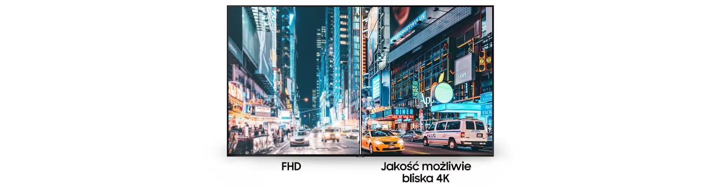 Wideo pokazujące jak wygląda jakość obrazu 4k w telewizorach 4k Samsung