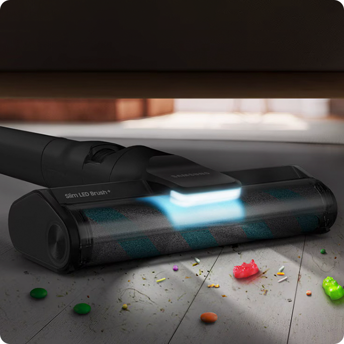 Sprawdź dodatki i akcesoria Samsung do odkurzaczy bezprzewodowych Samsung Jet, w tym wymienne końcówki, worki, czy baterie.