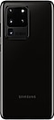 Galaxy S20 Ultra باللون الأسود مرئيًّا من الجهة الخلفية