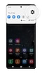 Um smartphone com o ícone Definições no ecrã ampliado.