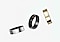 Samsung Smart Rings em titânio prateado, titânio preto e titânio dourado