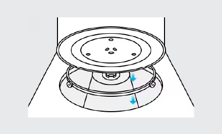 O que devo fazer se o prato giratório do micro-ondas não funcionar