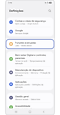 O menu Funções avançadas está realçado