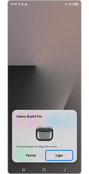 Toque em Ligar quando surgir a janela pop-up QuickPair