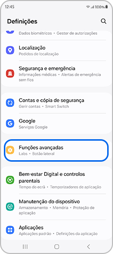Funções avançadas nas Definições