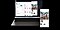 La aplicación Gallery del Galaxy S24 Ultra se refleja en la pantalla del Galaxy Book3 Ultra a través de Link to Windows.