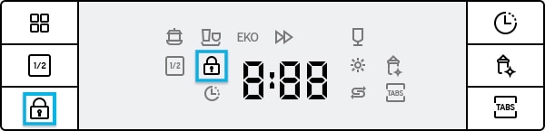 check the child lock is set