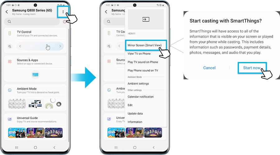 How to connect with SmartThings app