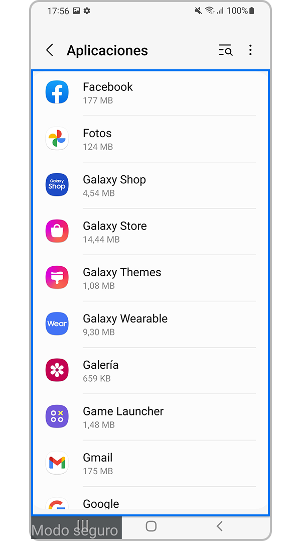 Identificar aplicaciones desconocidas o maliciosas